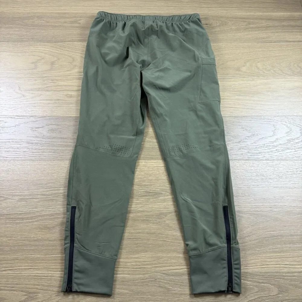 Abercrombie YPB Pants Adult Small Athleisure Jogger Ankle Zip Vented Lightweight